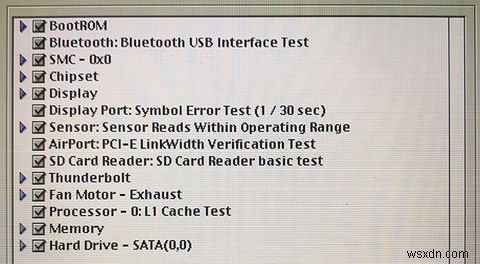 AppleServiceDiagnosticを使用してMacのトラブルシューティングを行う方法 