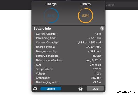 MacBookのバッテリー寿命を監視および改善するための6つのアプリ 