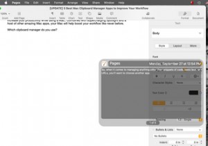 ワークフローを改善するための7つの最高のMacクリップボードマネージャーアプリ 