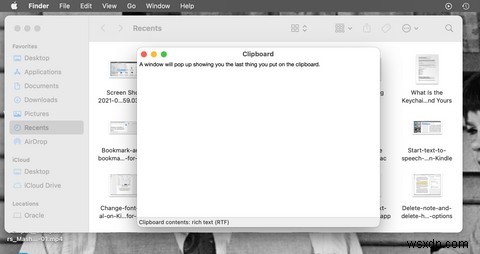 Macでクリップボードの履歴を表示する方法 