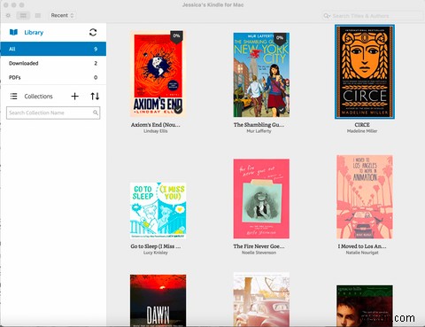 KindleforMacを使用してMacで本を読んだりメモをとったりする方法 