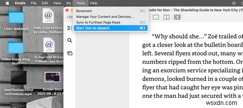 KindleforMacを使用してMacで本を読んだりメモをとったりする方法 