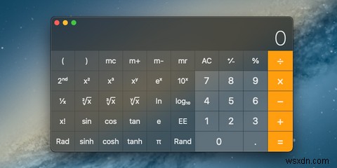 Numiの使い方：Mac用の美しい電卓アプリ 