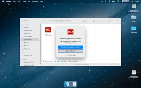 QuitterでmacOSアプリの習慣を制御する 