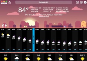 7つの最高のMac天気アプリ 