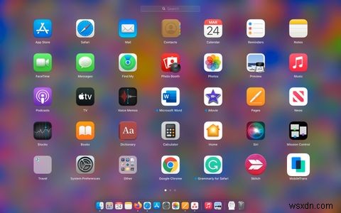 MacでLaunchpadを使用する方法の概要 