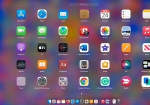 MacでLaunchpadを使用する方法の概要 