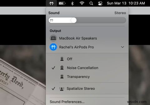 Macで空間オーディオを聞く方法 