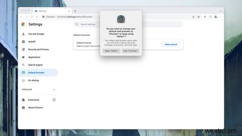 Macでデフォルトのブラウザを変更する方法 