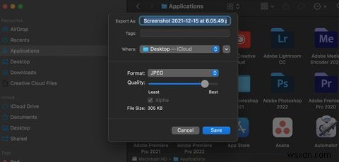 Macでデフォルトのスクリーンショット形式とその他の詳細を変更する方法 