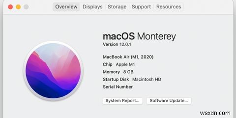 インストールしたmacOSのバージョンを確認する方法 