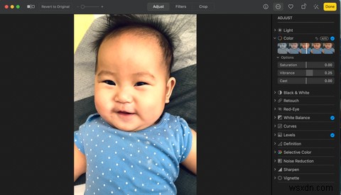 Macで写真アプリを使用してビデオを編集する方法 