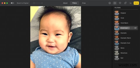 Macで写真アプリを使用してビデオを編集する方法 