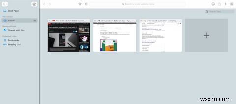 Safariでタブグループとブックマークを使用する最良の方法 
