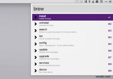 Homebrewを使用してターミナルにMacアプリをインストールする方法 