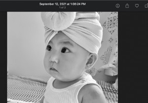 Macの写真に組み込まれている画像編集ツールを使用する方法 