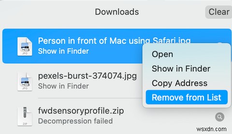 MacのSafariでダウンロードしたファイルを見つける場所とそれらを管理する方法 