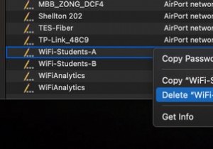 macOSでキーチェーンアクセスからパスワードを削除する方法
