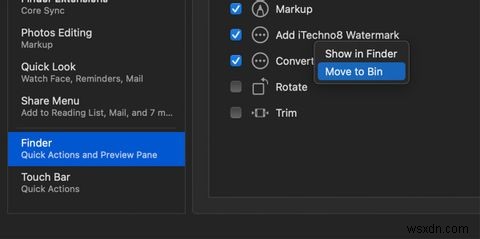 Macでクイックアクションを追加および削除するための完全ガイド 