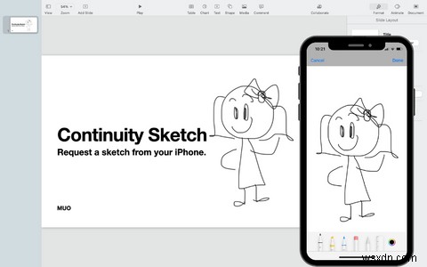 iPhoneを使用してMacでドキュメントをスケッチおよびマークアップする方法 