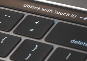 MacでTouchIDを設定して使用する方法 