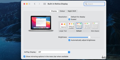 Macでディスプレイのリフレッシュレートを変更する方法 