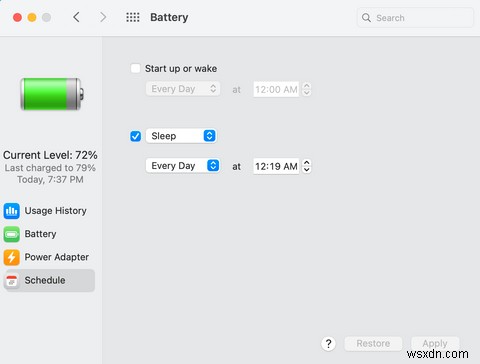 Macを自動的に起動、スリープ、またはシャットダウンする方法 