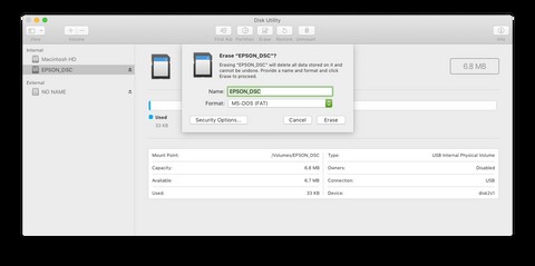 MacでSDカードをフォーマットする方法 