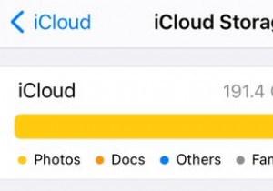 iCloudストレージを圧迫しているドキュメントを見つける方法
