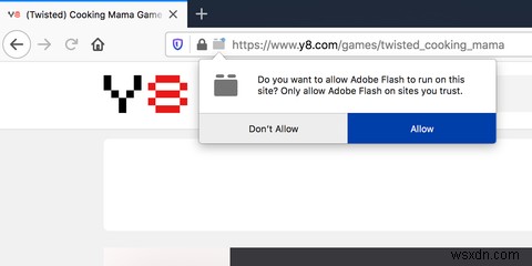 MacでAdobeFlashPlayerのブロックを解除する方法 