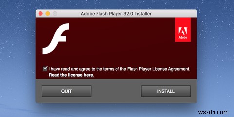 MacにAdobeFlashPlayerをダウンロードする方法 