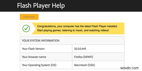 MacにAdobeFlashPlayerをダウンロードする方法 