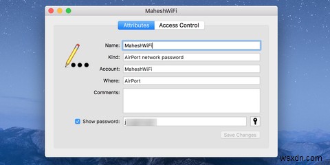 MacでWi-Fiパスワードを確認する方法 