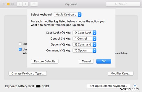 Macでサードパーティ製キーボードを使用およびカスタマイズする方法 