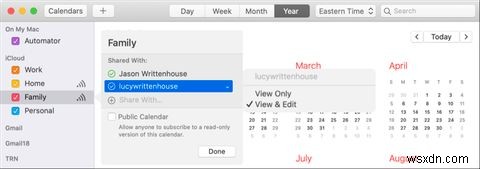 デフォルトのMacアプリで共同作業する方法：メモ、カレンダーなど 