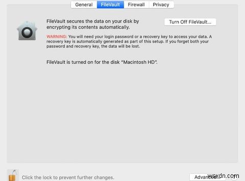 macOSでのFileVaultとは何ですか？どのように使用しますか？ 