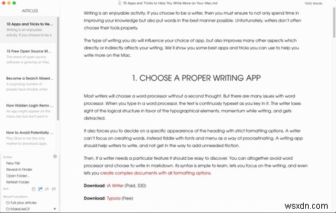これらの9つのアプリとコツを使ってMacでより良い文章を書く 