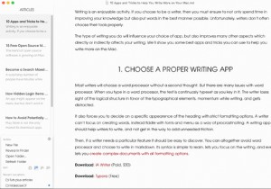 これらの9つのアプリとコツを使ってMacでより良い文章を書く 