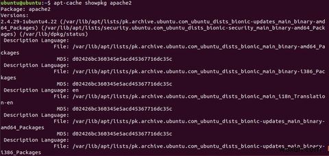 Ubuntuでパッケージを検索する方法 