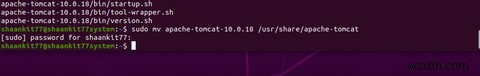 Ubuntu20.04にApacheTomcat10をインストールする方法 