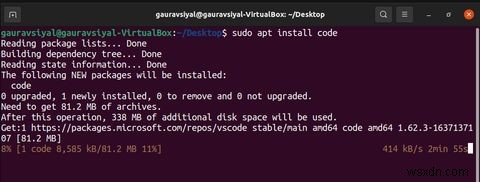 UbuntuにVisualStudioCodeをインストールする方法 