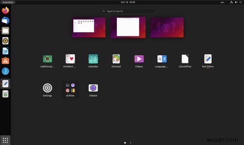 Ubuntu21.10の新機能6ハイライト 