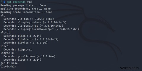 Ubuntuでパッケージの依存関係を一覧表示する方法 