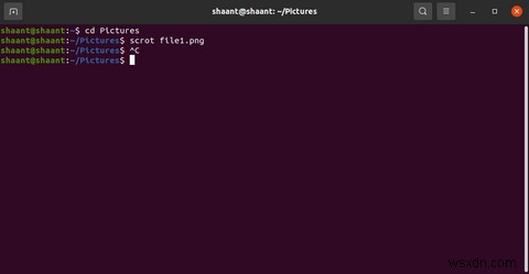 Ubuntuにscrotをインストールしてスクリーンショットをキャプチャする方法 