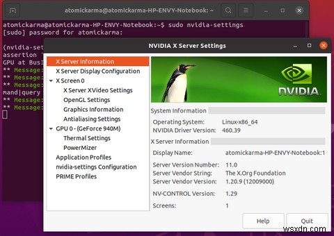 Linuxでのゲーム？ UbuntuにNvidiaドライバーをインストールする方法はこちら 