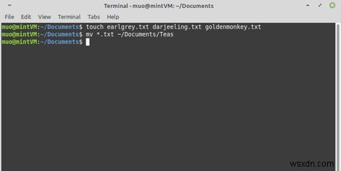 MvコマンドでLinuxファイルを移動する方法 