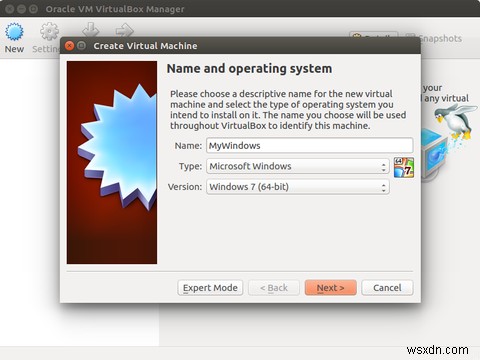 LinuxでWindows仮想マシンをセットアップする方法 