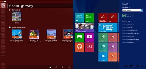 Unityと最新のUI：UbuntuとWindows 8のどちらを選択する必要がありますか？ 