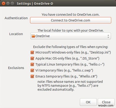 UbuntuのファイルをOneDriveと同期する方法 