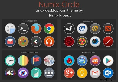 デフォルトのLinuxアイコンセットの9つの美しい代替案 